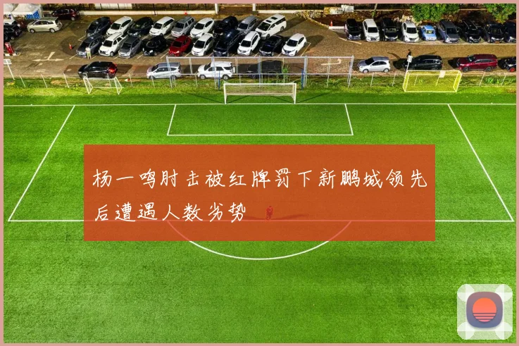 杨一鸣肘击被红牌罚下新鹏城领先后遭遇人数劣势